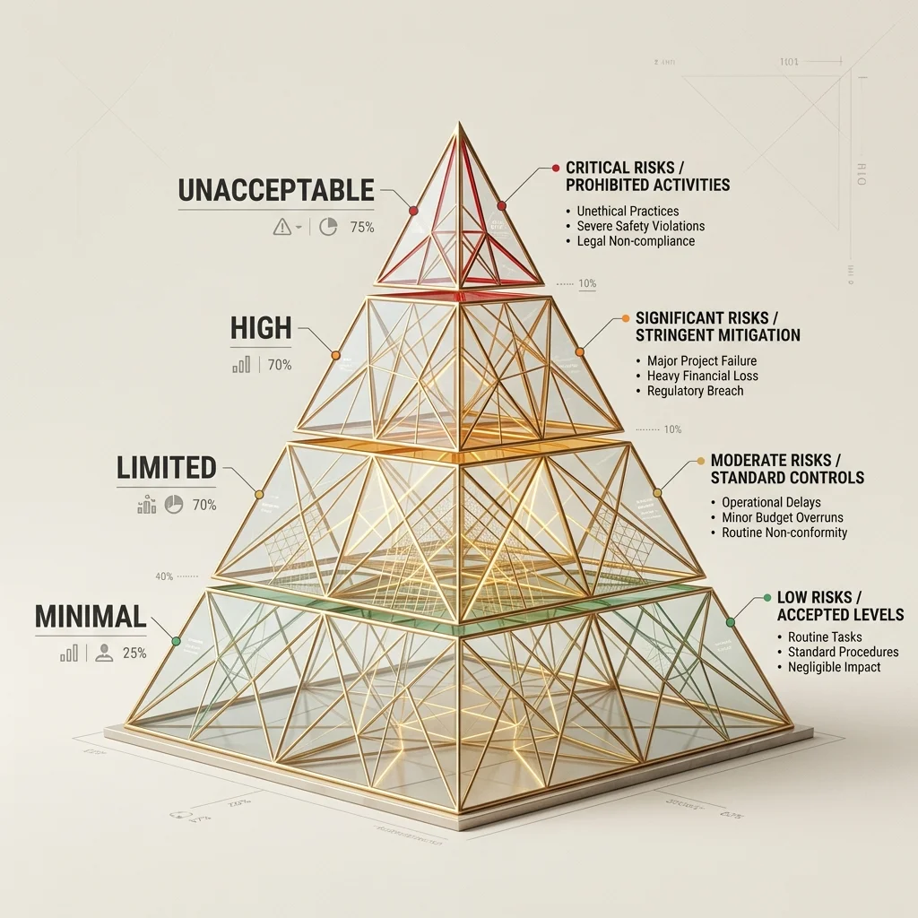 EU AI Act Risk Categories Pyramid