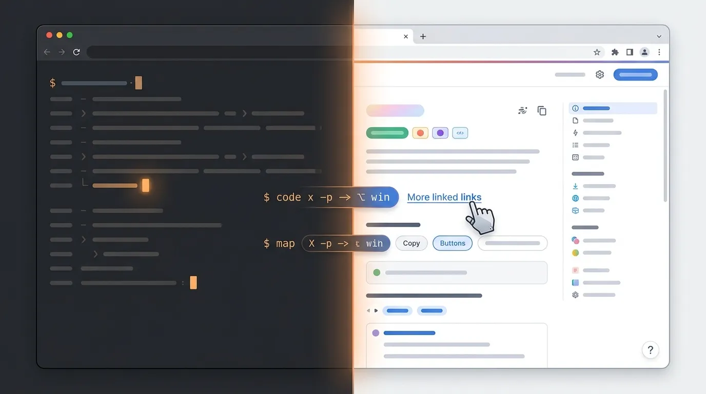 Claude Code's built-in browser — AI coding agents can now read, click, and type on the web