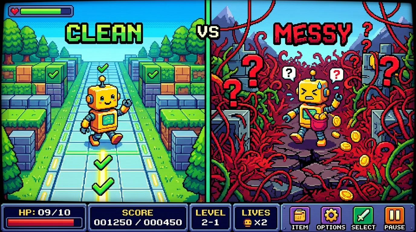 Does Messy Code Cost You Money? A New Paper Says Clean vs. Messy Makes No Difference to Agent Success — But a 34% Cost Difference