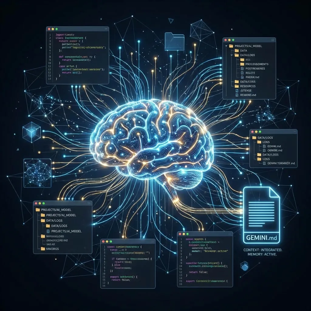 Visual representation of AI context awareness and project standards