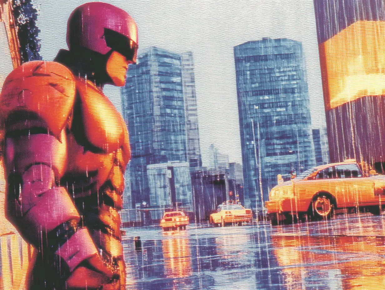 Cyberpunk detective variation