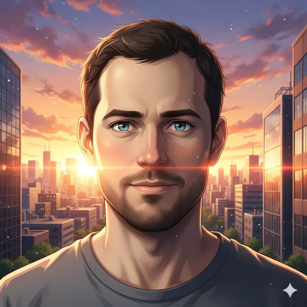 Anime protagonist transformation