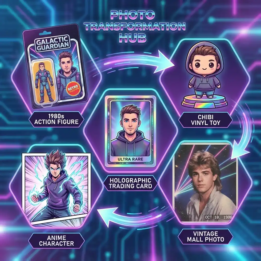 Nano Banana Transformations: Creative Photo Reimagining